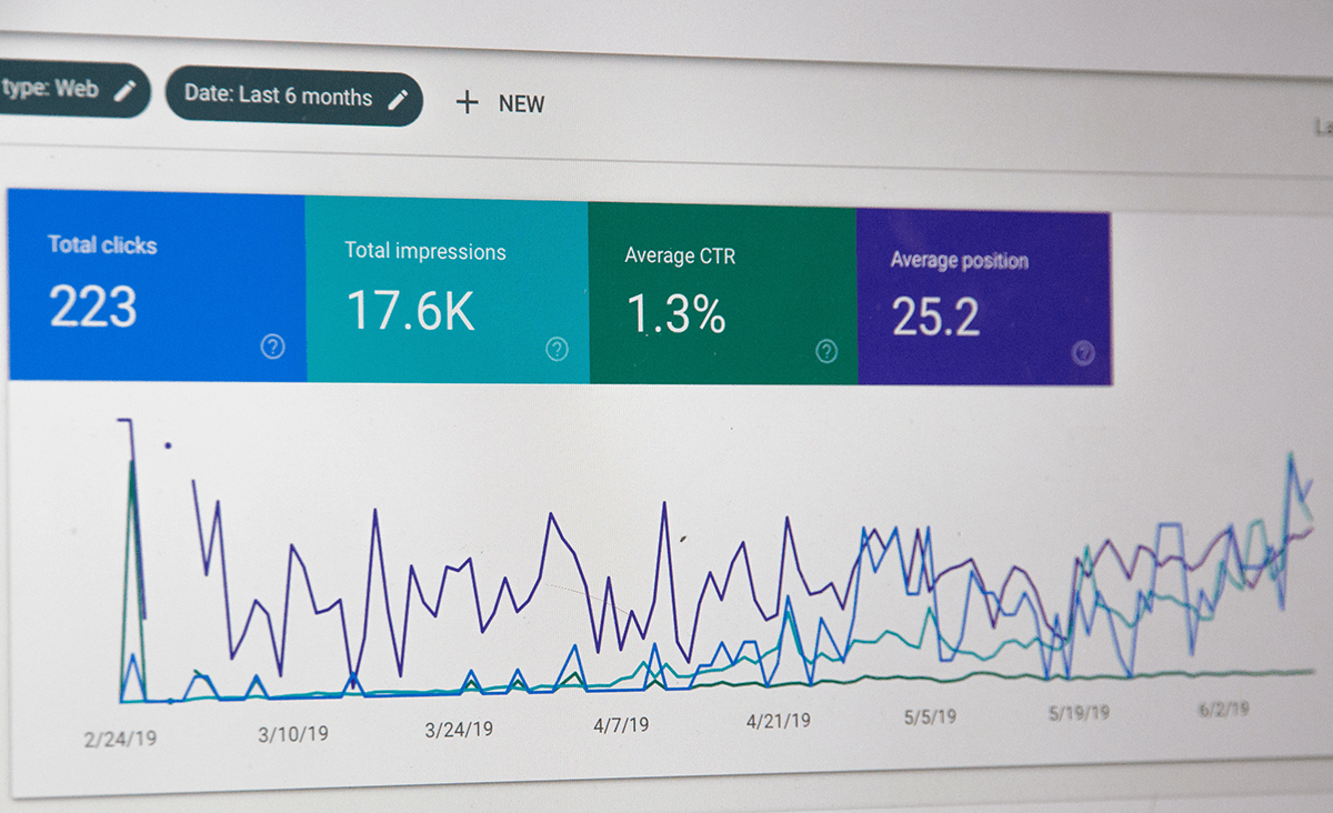 SEO Analytics Screen