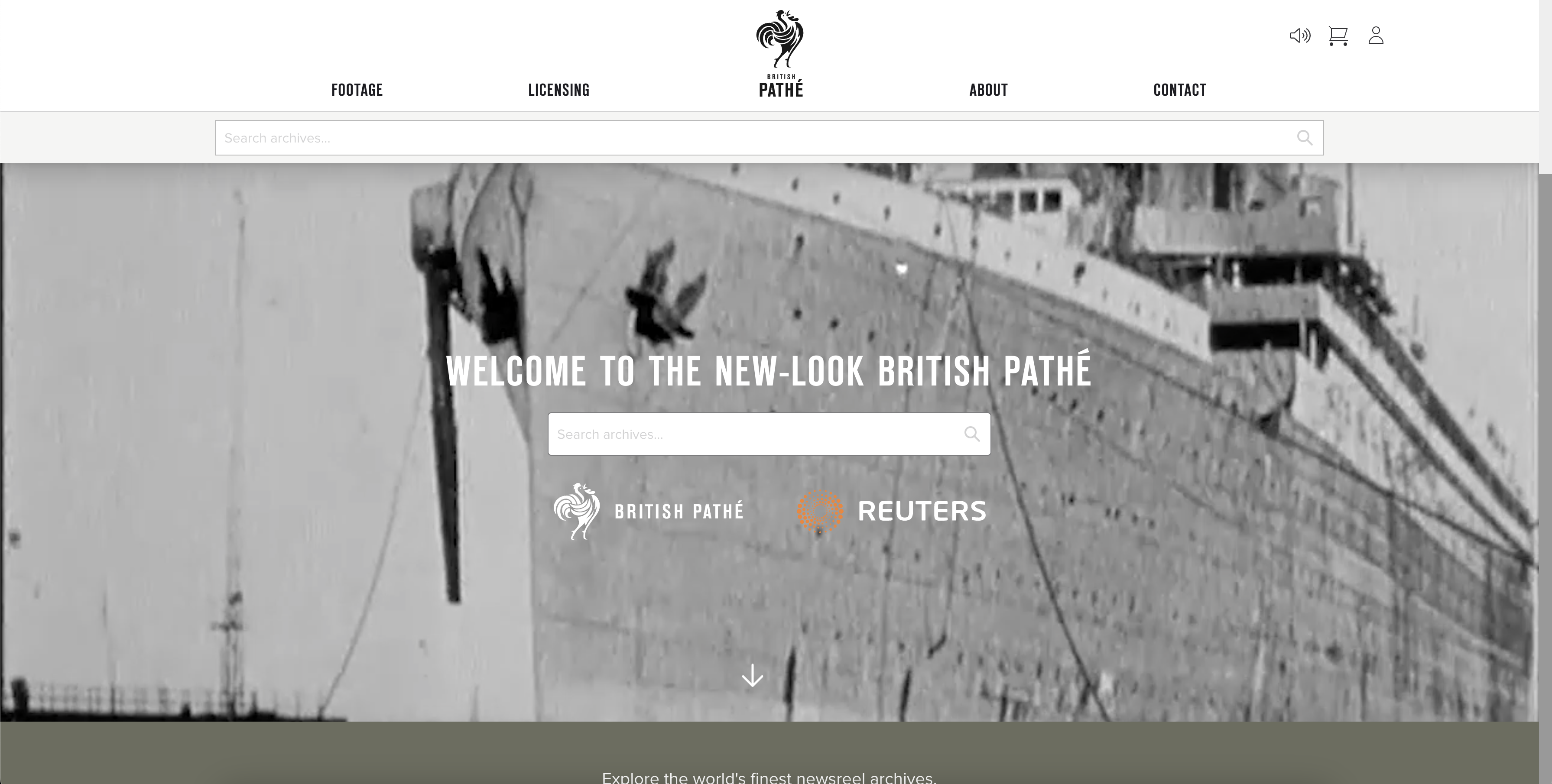 NEW-LOOK BRITISH PATHÉ NEW-LOOK BRITISH PATHÉ