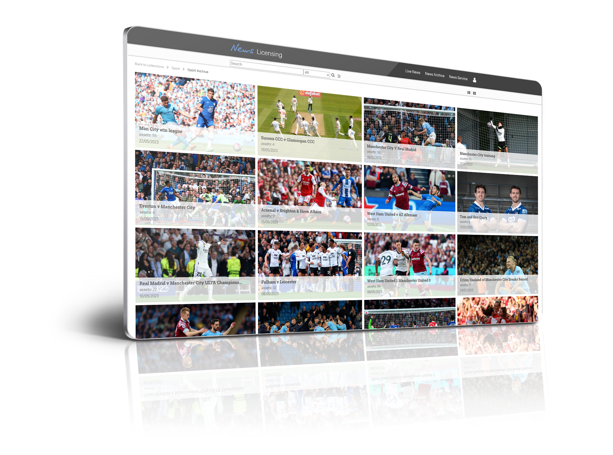 Sport Showcase Mock-up